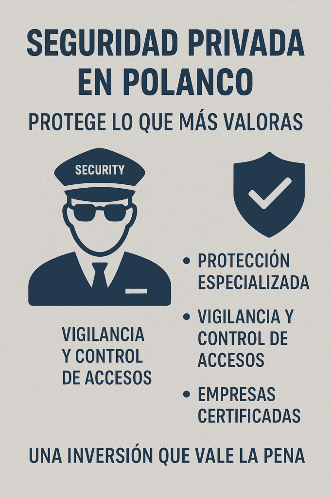 Seguridad privada en Polanco