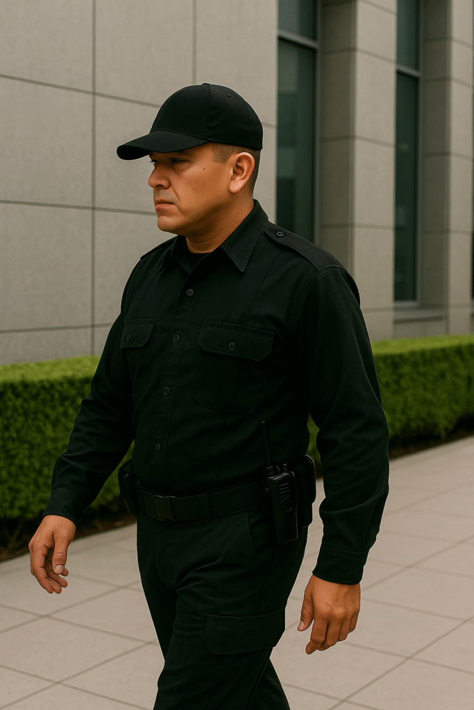 Trabajo de vigilante de seguridad
