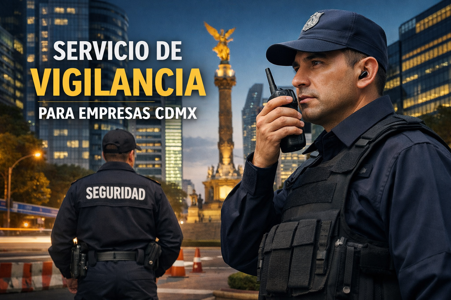 Servicio de vigilancia para empresas CDMX