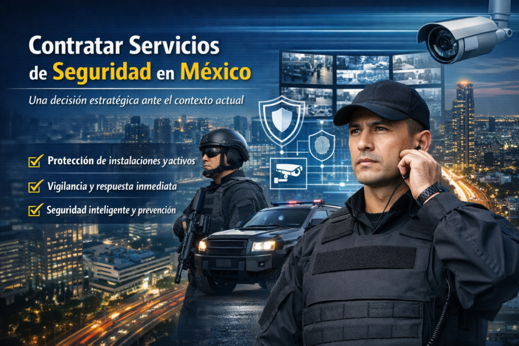Contratar servicios de seguridad en México
