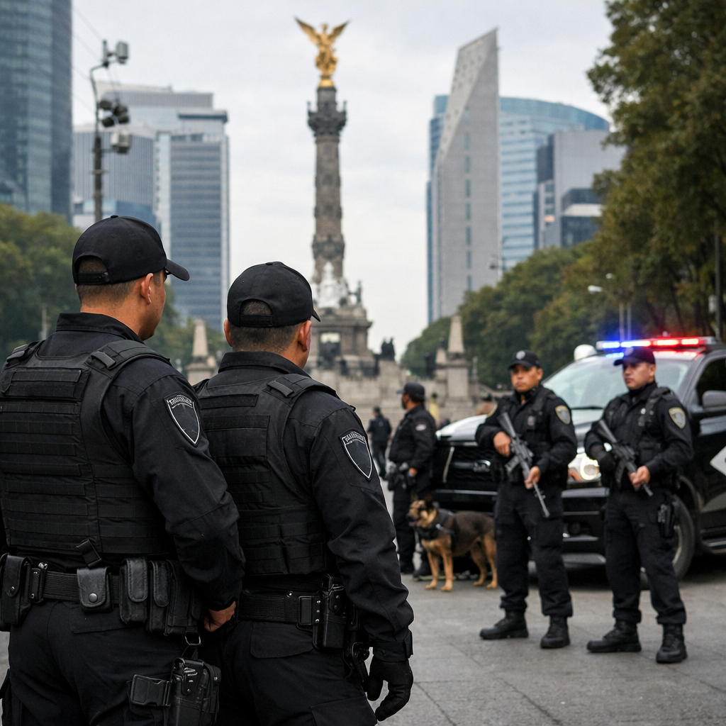 Policía auxiliar seguridad CDMX