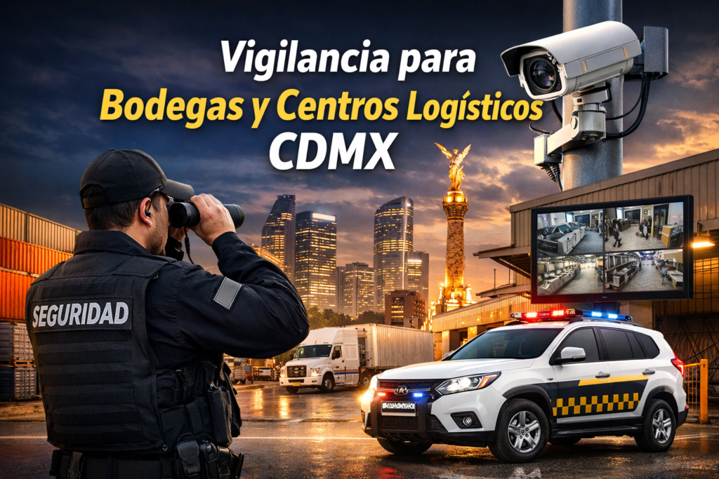 Vigilancia para bodegas y centros logísticos CDMX