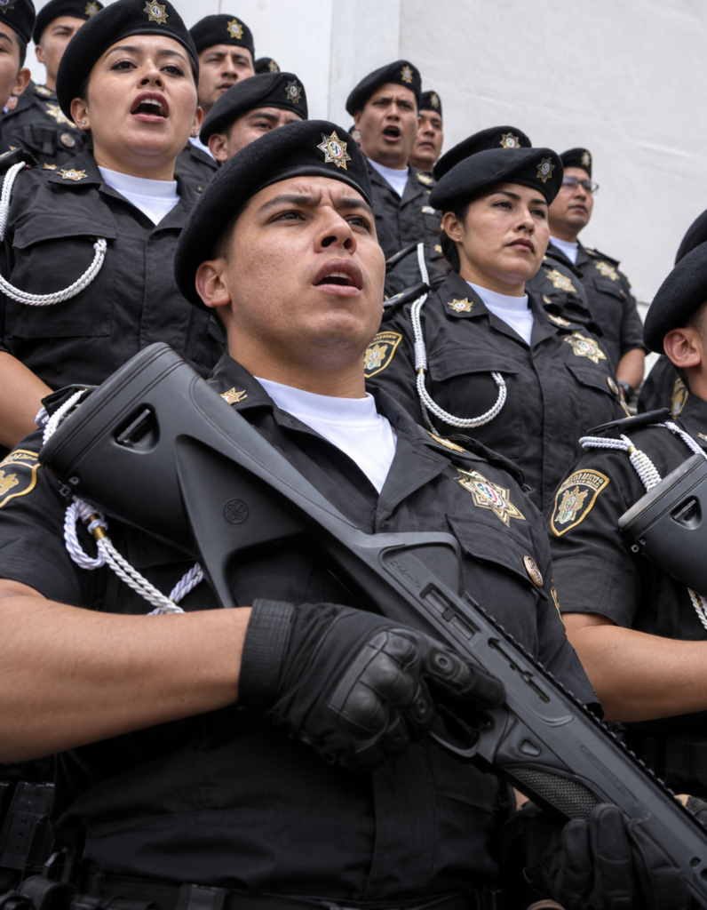 Guardias de seguridad CUSAEM